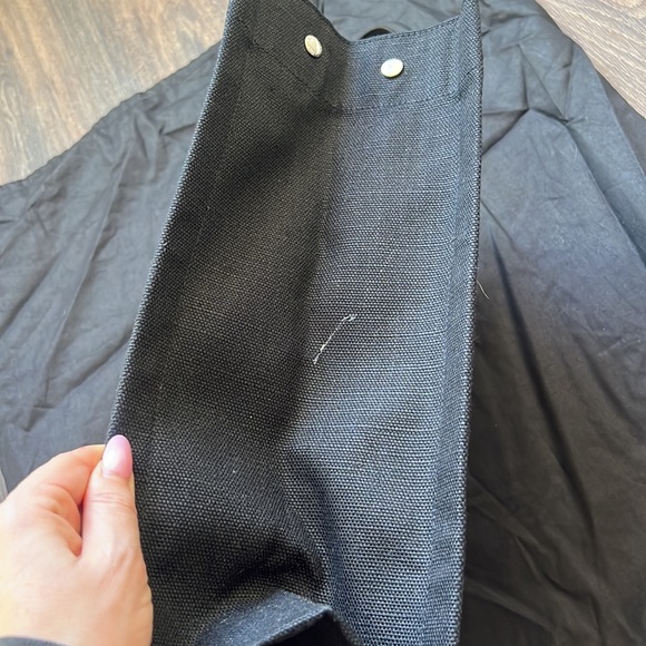 RIVE GAUCHE N/S SHOPPING BAG IN LINEN AND COTTON - Picture 5 of 13